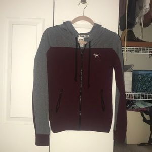 victoria’s secret PINK jacket with hood